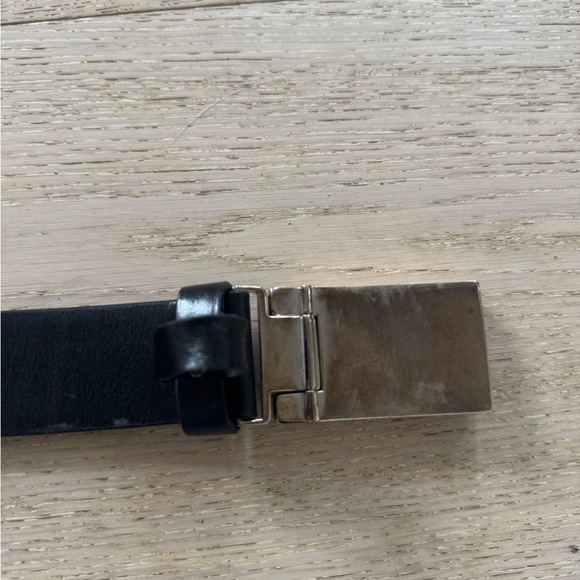 Prada belt black leather made in Italy 85/34 - Picture 9 of 10